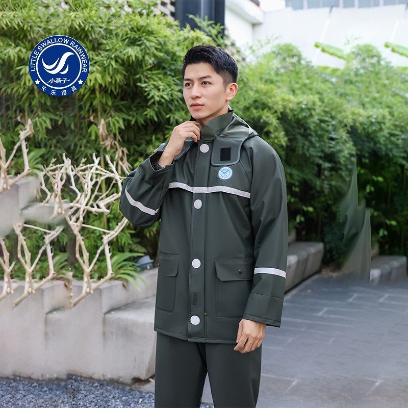 小燕子雨衣雨裤套装男款加厚外卖骑手专用分体防暴雨全身防水雨披,居家日用,雨披/雨衣,淘宝优惠券,粉丝福利购,淘宝优惠卷