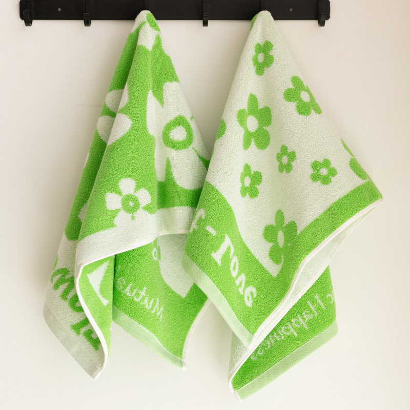 复古满印清新花朵毛巾吸水不掉毛面巾新款清新高级柔软男女情侣,居家布艺,毛巾/面巾,淘宝优惠券,粉丝福利购,淘宝优惠卷