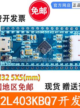 N32L403KBQ7核心板N32L403开发板 QFN32封装小系统开发板评估板