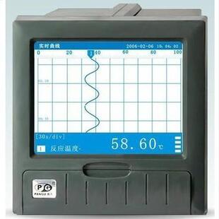 VX5300蓝屏无纸记录仪多通道无纸记录仪温湿度记录仪多参数