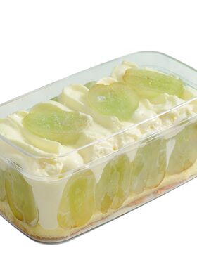 网红千层慕斯豆乳水果西点蛋糕包装盒甜品透明塑料一次性打包盒子