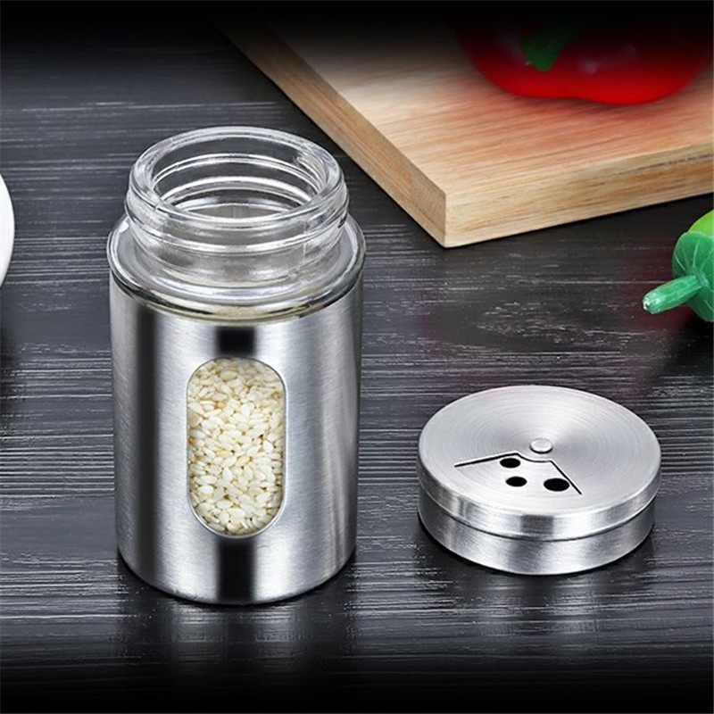 家用小调料瓶盐味精调味瓶玻璃瓶商用撒料瓶胡椒粉瓶辣椒瓶牙签瓶,厨房/烹饪用具,调味瓶罐/调料研磨器,淘宝优惠券,粉丝福利购,淘宝优惠卷