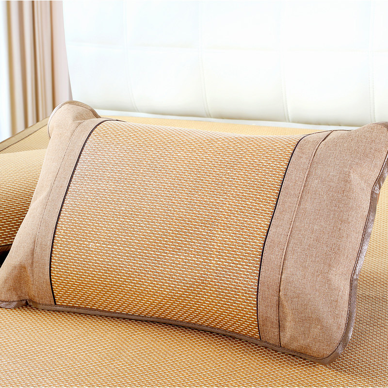 老席匠凉席枕套一对装夏季防滑单人学生乳胶枕芯套子单个枕头套子,床上用品,藤席,淘宝优惠券,粉丝福利购,淘宝优惠卷