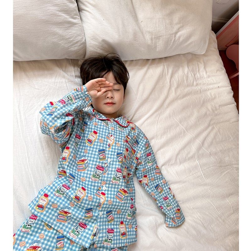 男女童睡衣套装春秋款款宝宝童趣卡通长袖中大童小孩休闲家居服,童装/婴儿装/亲子装,家居服套装,淘宝优惠券,粉丝福利购,淘宝优惠卷