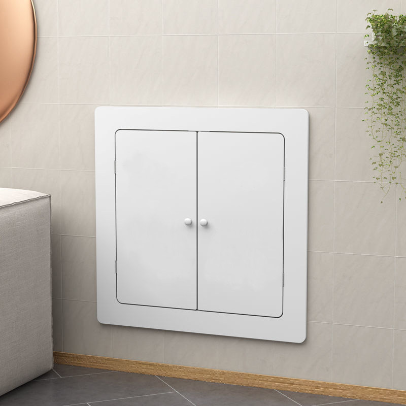 地暖遮挡罩防水卫生间遮挡板分水器遮挡柜暖气遮挡门水表遮丑定制