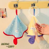 擦手巾挂式 可爱吸水加厚不发臭家用厨房抹布卫生间儿童毛巾手帕