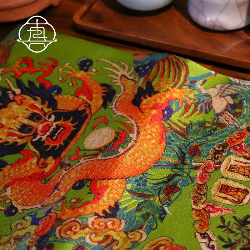 真我 民俗禧龙 中式真丝手工布书衣手账A5A6手帐本记事本封套日记,文具电教/文化用品/商务用品,手帐/日程本/计划本,淘宝优惠券,粉丝福利购,淘宝优惠卷