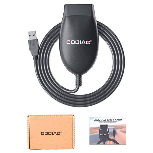 GODIAGGD101J2534诊断电缆