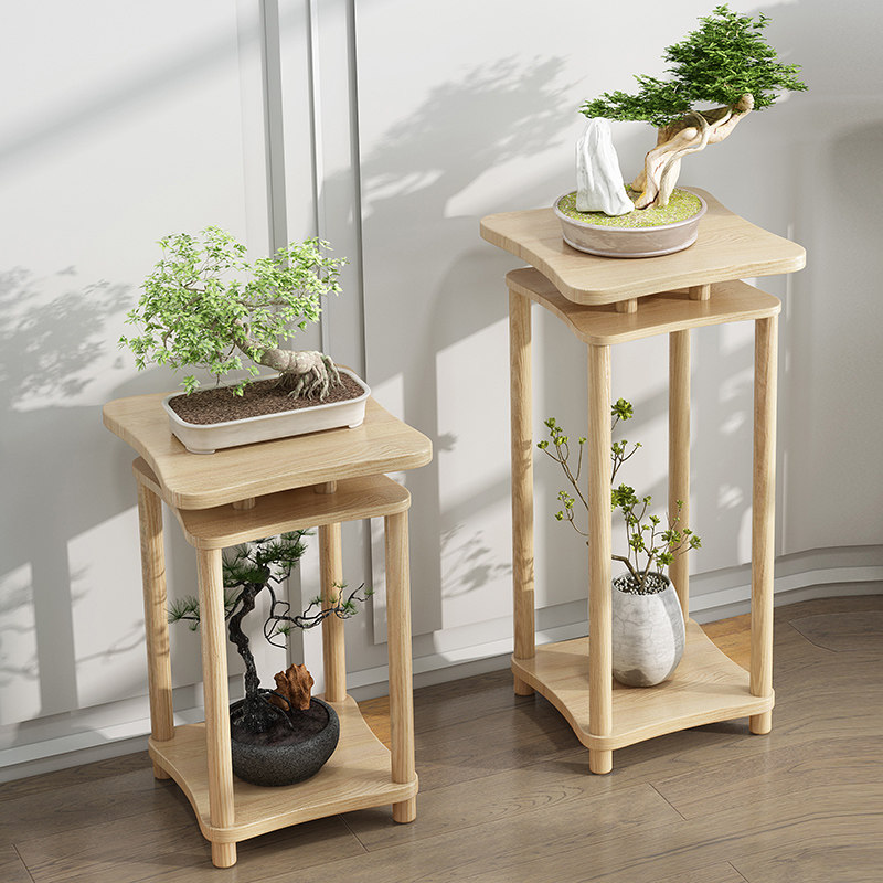 花架子室内客厅落地式置物架摆件饰品花盆架实木新中式绿萝植物架,住宅家具,花架/花几,淘宝优惠券,粉丝福利购,淘宝优惠卷