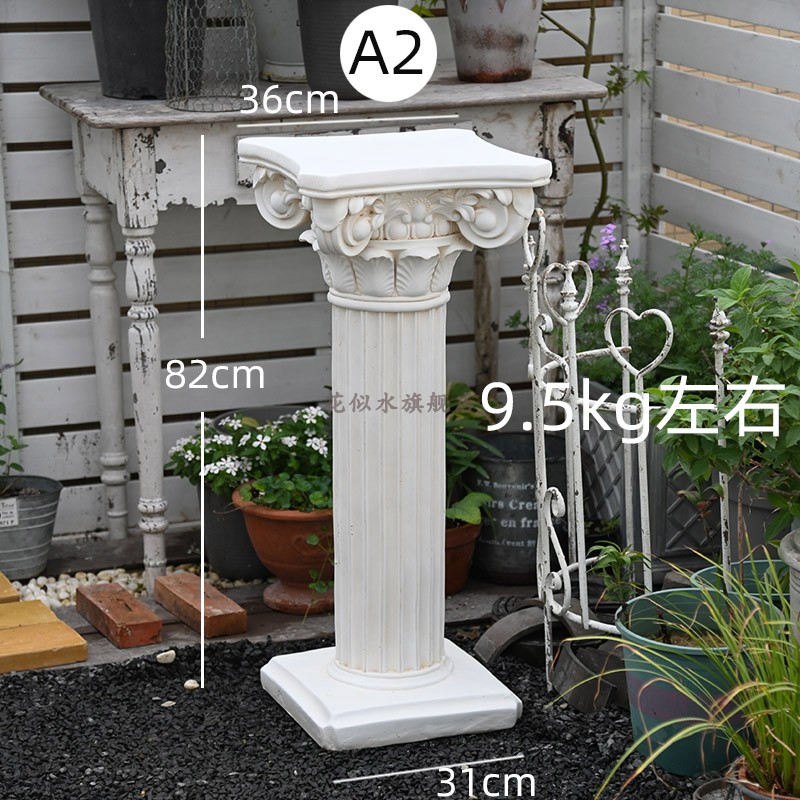 花园摆件落地欧式罗马柱婚礼道具婚庆路引摆拍装饰照相馆拍照背景