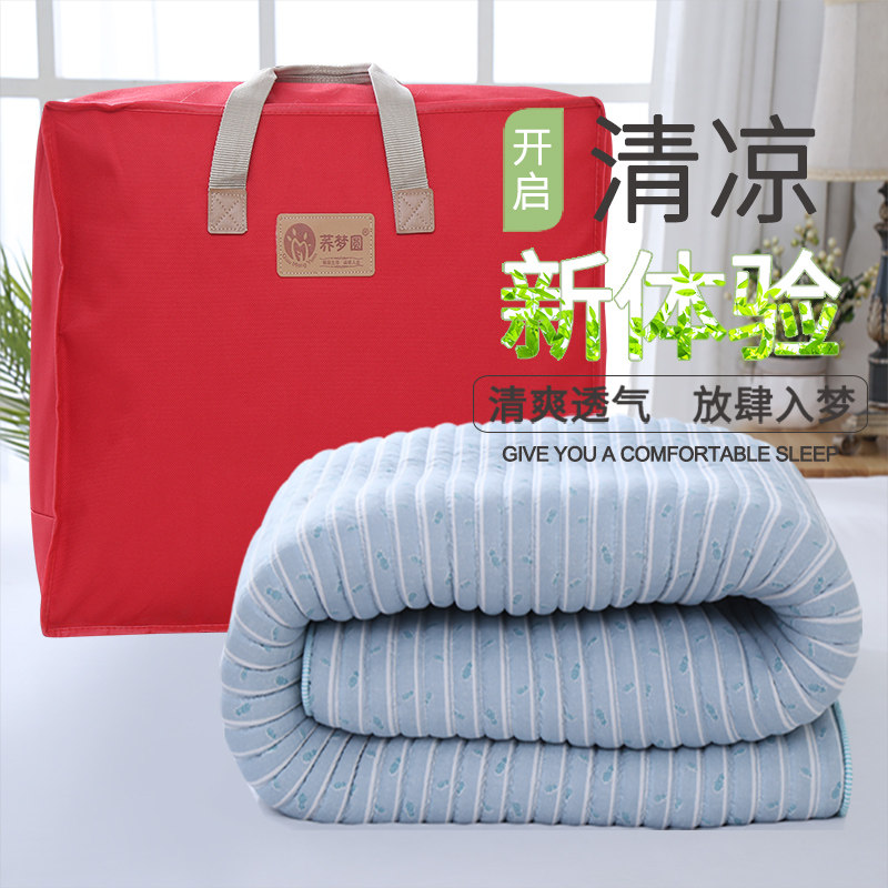 荞麦皮褥子苦荞壳床垫软垫榻榻米双面冬夏两用宿舍家用凉席夏天垫