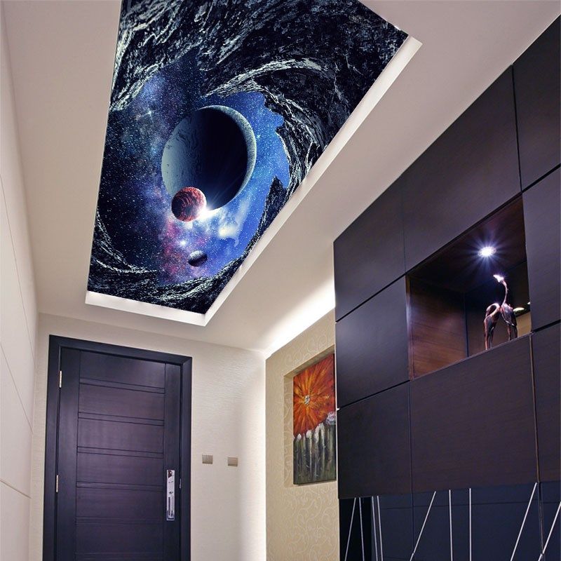 宇宙星空走廊吊顶玻璃过道客厅装饰亚克力透光板艺术天花灯板造型,基础建材,亚克力板,淘宝优惠券,粉丝福利购,淘宝优惠卷