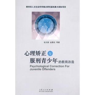 【正版图书】心理矫正与服刑青少年的教育改造张文新赵景欣著9787209071345山东人民出版社