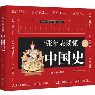 【正版图书】一张年表读懂中国史9787514517217路吉善中国致公出版社