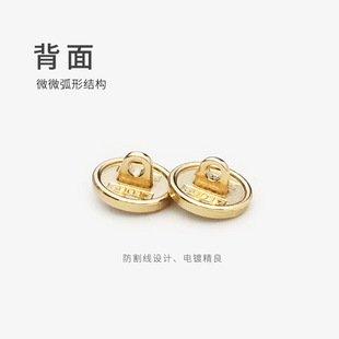 高端花朵红色玫瑰花衬衫纽扣针织开衫雪纺衫衬衣扣子连衣裙装饰扣