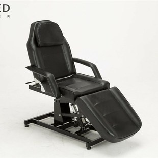 美容美发用品电动按摩床 黑色电动美容床 美容店用品