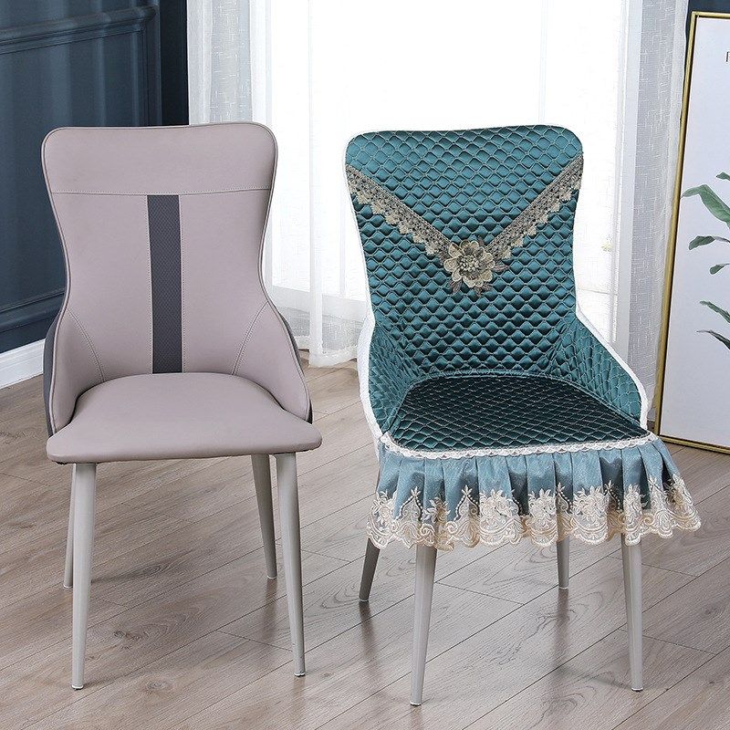 轻奢异型弧形椅子坐垫套四季通用 防滑尘餐厅桌椅套连一体全包罩,居家布艺,椅套/椅垫,淘宝优惠券,粉丝福利购,淘宝优惠卷