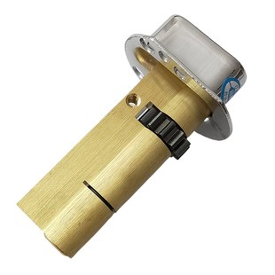 春天防盗门保德安月牙钥匙新九型C16锁芯 超C级内外铣槽新9内开门