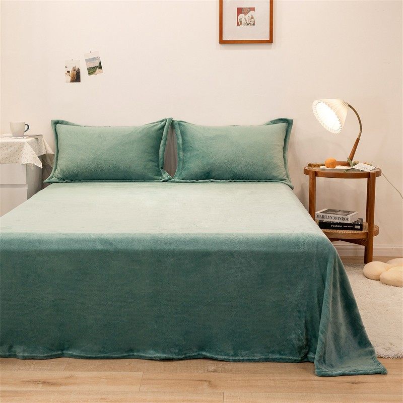 冬天床单毛毯绒毛冬季铺床珊瑚绒单人短毛宿舍法兰双面绒薄款1.8m,床上用品,床单,淘宝优惠券,粉丝福利购,淘宝优惠卷