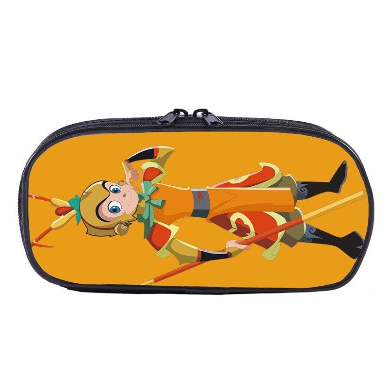 中国齐天大圣孙悟空笔袋  卡通小学生儿童办公文具收纳笔盒男童,文具电教/文化用品/商务用品,笔袋,淘宝优惠券,粉丝福利购,淘宝优惠卷