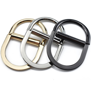 扣子配件腰围调节扣D扣女大衣风衣钮扣日字扣金属衣扣环百搭装饰