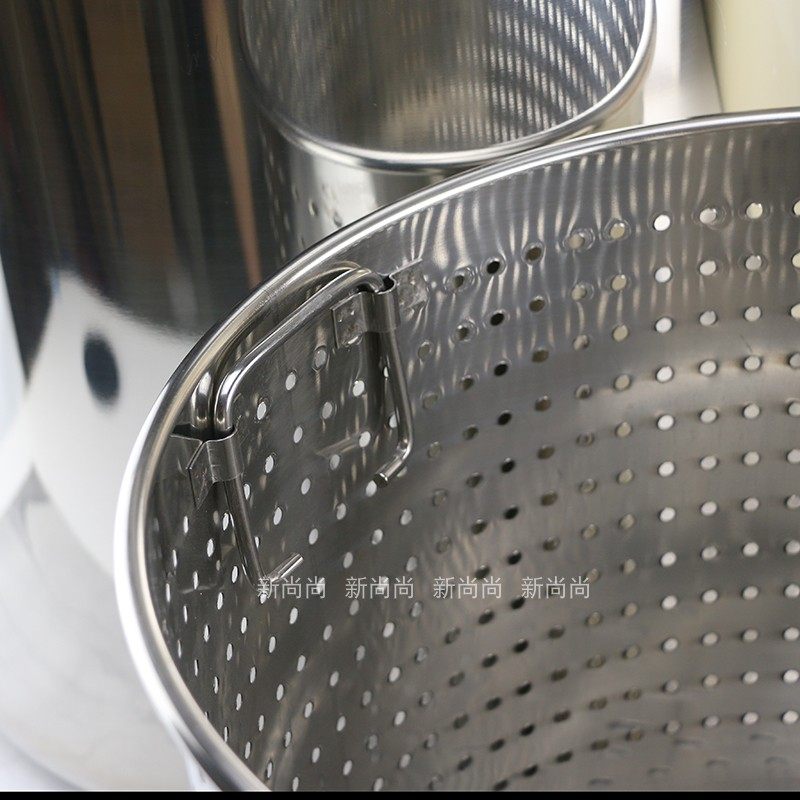 不锈钢漏桶加厚汤桶圆形多用过滤桶洗菜桶卤锅漏盆龙虾桶消毒桶,家庭/个人清洁工具,水桶,淘宝优惠券,粉丝福利购,淘宝优惠卷