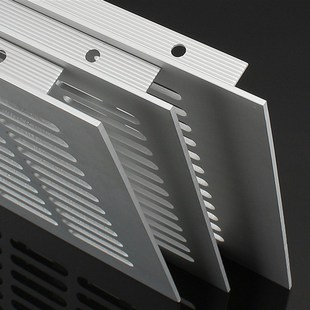 冲孔散热出风口多孔板铝合金小百叶鞋柜橱柜通透气孔盖板加长加厚