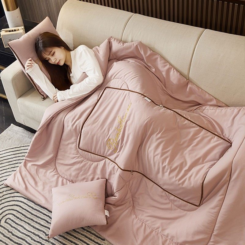 2021新款汽车抱枕被两用四季通用车用枕头毯子客厅沙发办公室午睡