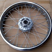 適用於三陽野狼和光陽KTR使用 前框輻條輪圈钢圈铝圈