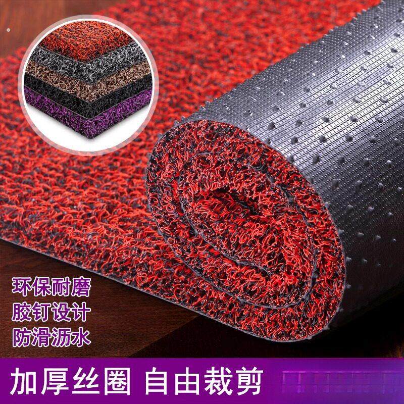 可裁剪丝圈地垫进门入户门垫门厅家用防滑垫汽车门口塑料脚垫地毯