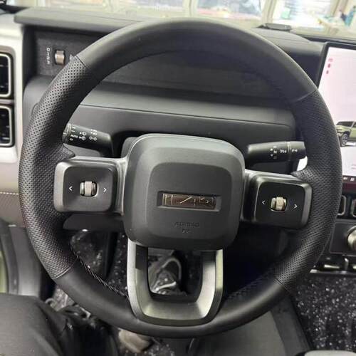 2025款奇瑞icarV23V27方向盘套icar03专车专用真皮手缝方向盘把套