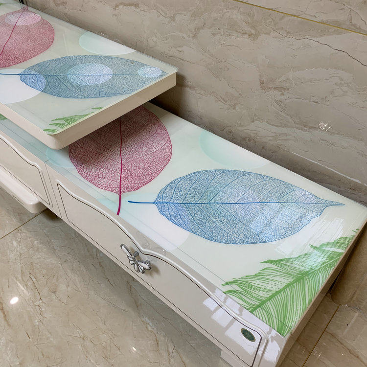 多彩防油鞋柜胶垫PVC床头柜餐桌垫茶几垫水晶板电视柜桌布软玻璃,居家布艺,桌布,淘宝优惠券,粉丝福利购,淘宝优惠卷