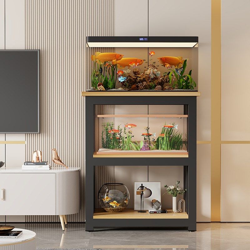 简易家用铁艺鱼缸架底柜客厅水族箱鱼缸底座柜多层鱼缸柜置物架子,宠物/宠物食品及用品,底柜/落地缸,淘宝优惠券,粉丝福利购,淘宝优惠卷