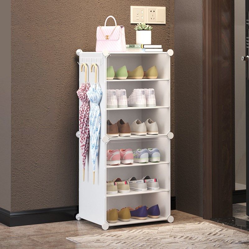 鞋架简易门口家用卧室内好看宿舍小型窄鞋柜网红经济型塑料置物架,住宅家具,鞋架,淘宝优惠券,粉丝福利购,淘宝优惠卷