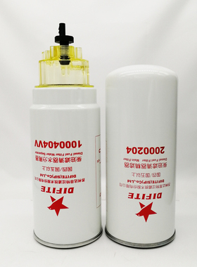 达菲特油水分离器1000404柴油精滤2000204 PL420燃油滤芯2001228