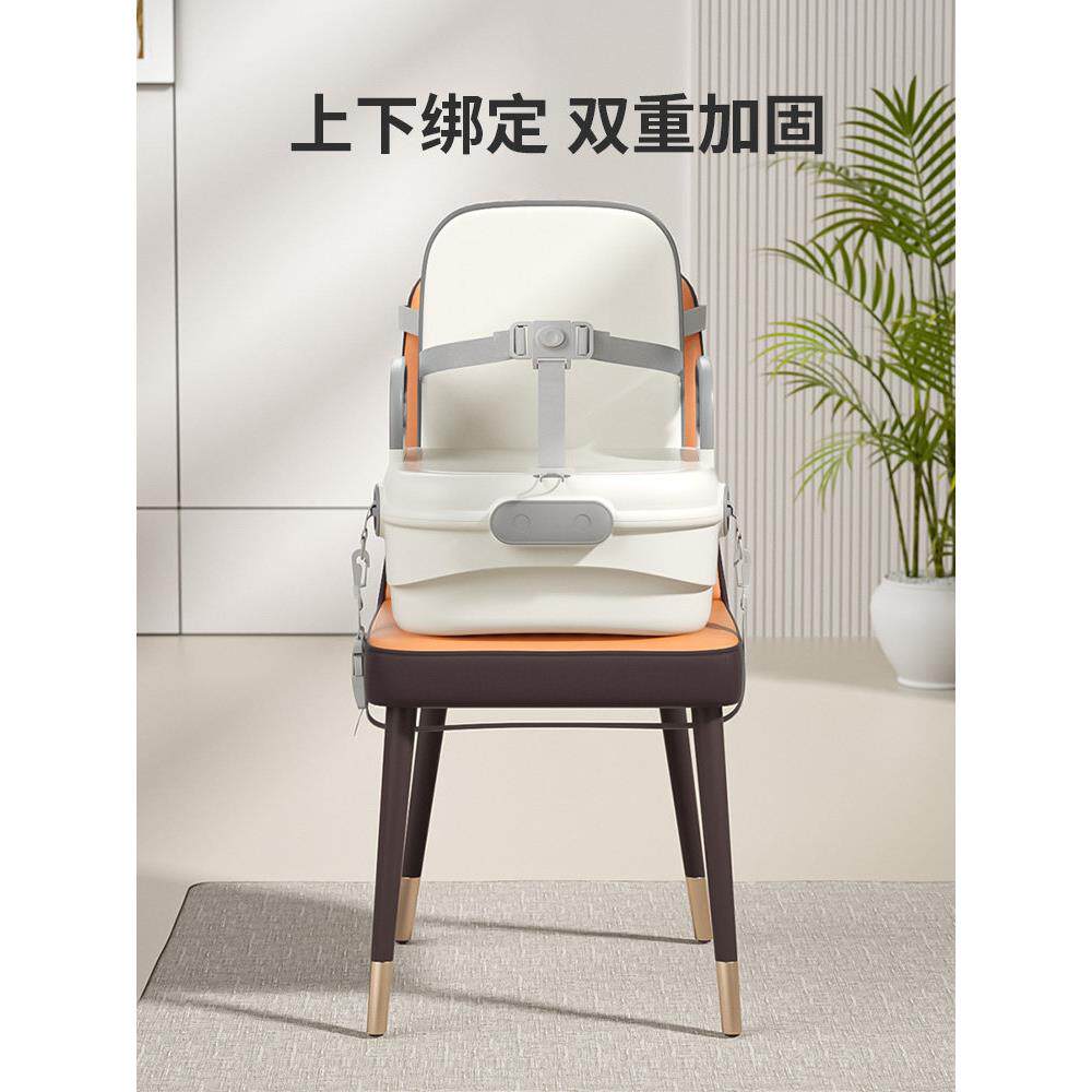 宝宝餐椅加高多功能婴儿童外出吃饭坐椅便携式增高椅储物单肩包