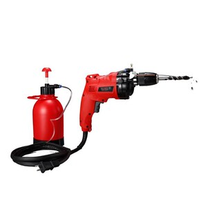 手持水钻机瓷砖玻璃无尘开孔器大功率加水喷水电钻钻眼搅拌机工业