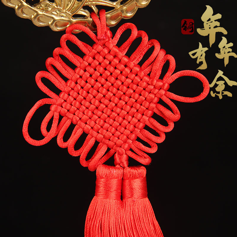 铜年年有余挂件 铜金鱼 铜鲤鱼挂件,家居饰品,装饰摆件,淘宝优惠券,粉丝福利购,淘宝优惠卷