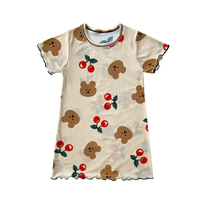 女童睡裙2023夏季新款宝宝短袖薄款家居裙子中大童夏天薄款睡衣,童装/婴儿装/亲子装,家居裙/睡裙,淘宝优惠券,粉丝福利购,淘宝优惠卷