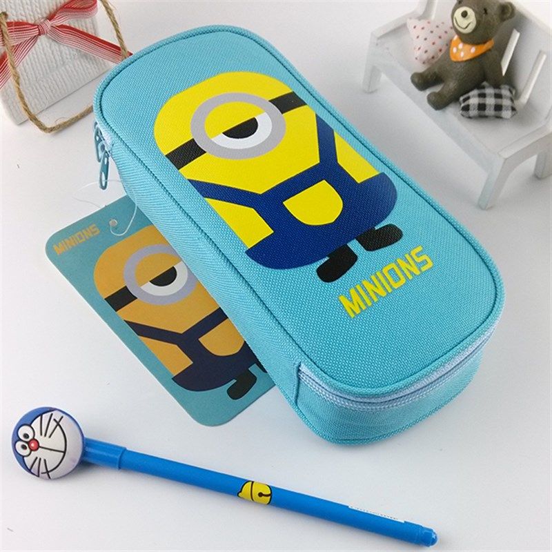 卡通动漫帆布笔袋韩国创意大容量铅笔盒可爱男女小学生文具收纳盒,文具电教/文化用品/商务用品,笔袋,淘宝优惠券,粉丝福利购,淘宝优惠卷