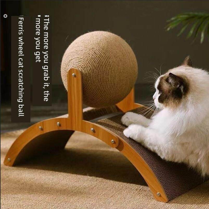 猫跑步机跑步轮猫爬架猫滚筒跑步机狗跑步机猫爪磨刮板耐磨