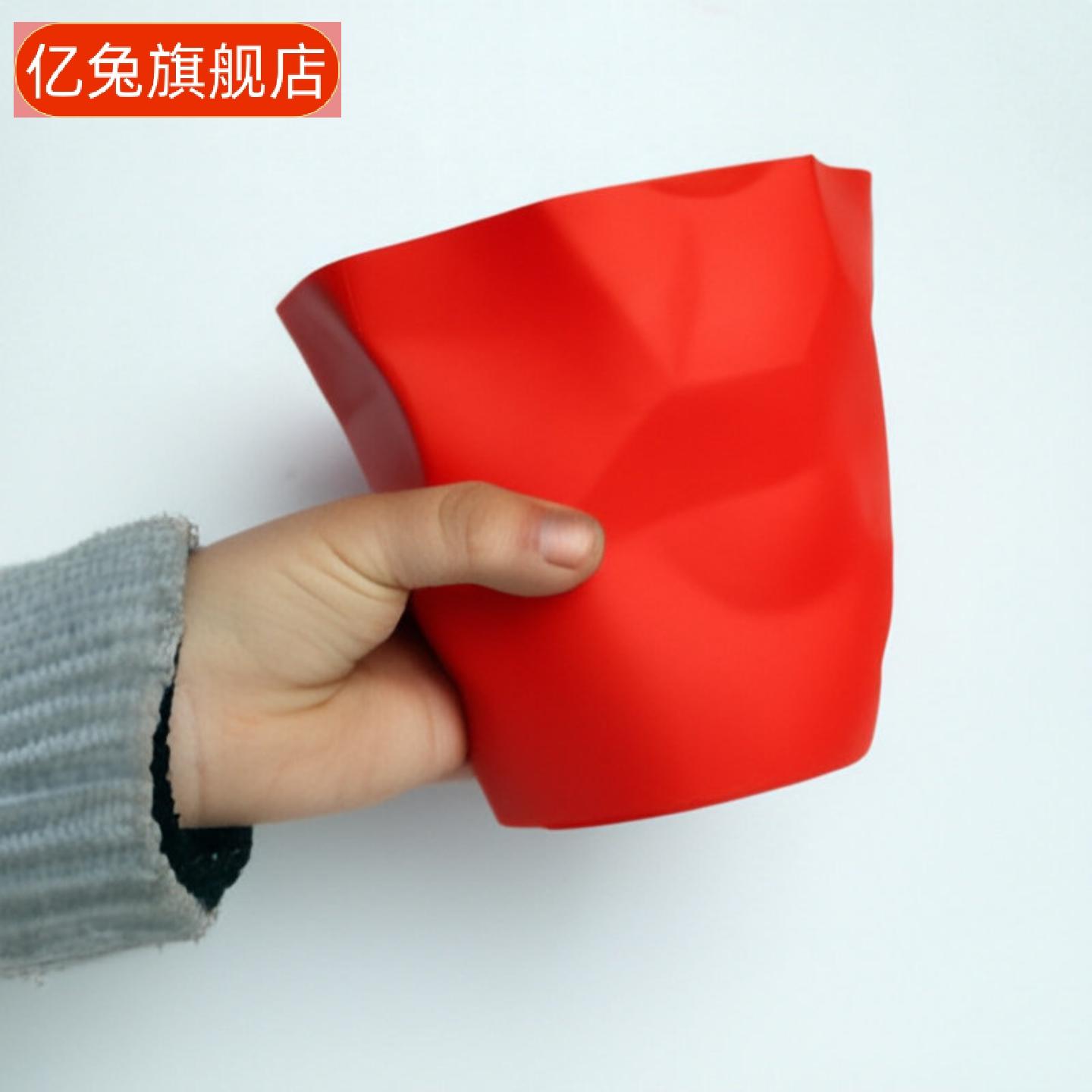 塑料笔筒多功能车载桌面收纳桶
