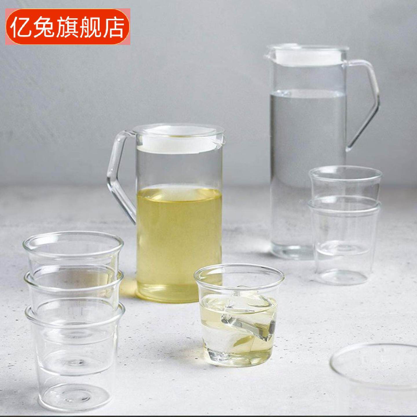 日本进口系列高硼硅玻璃杯套装