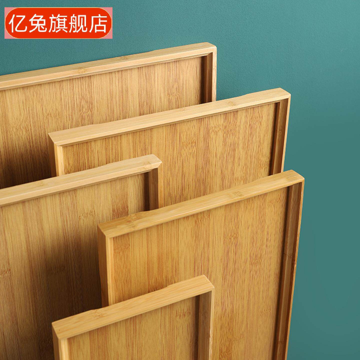 竹制茶盘托盘家用长方形茶具酒店