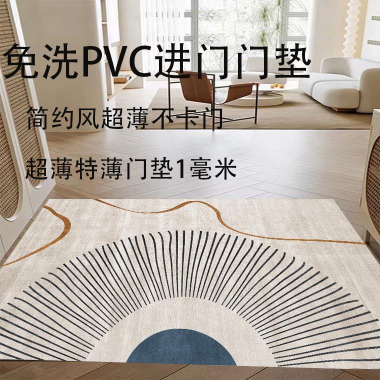 超薄1mm免打理入户门地垫底门缝专用超薄地垫免洗可擦进门PVC地毯