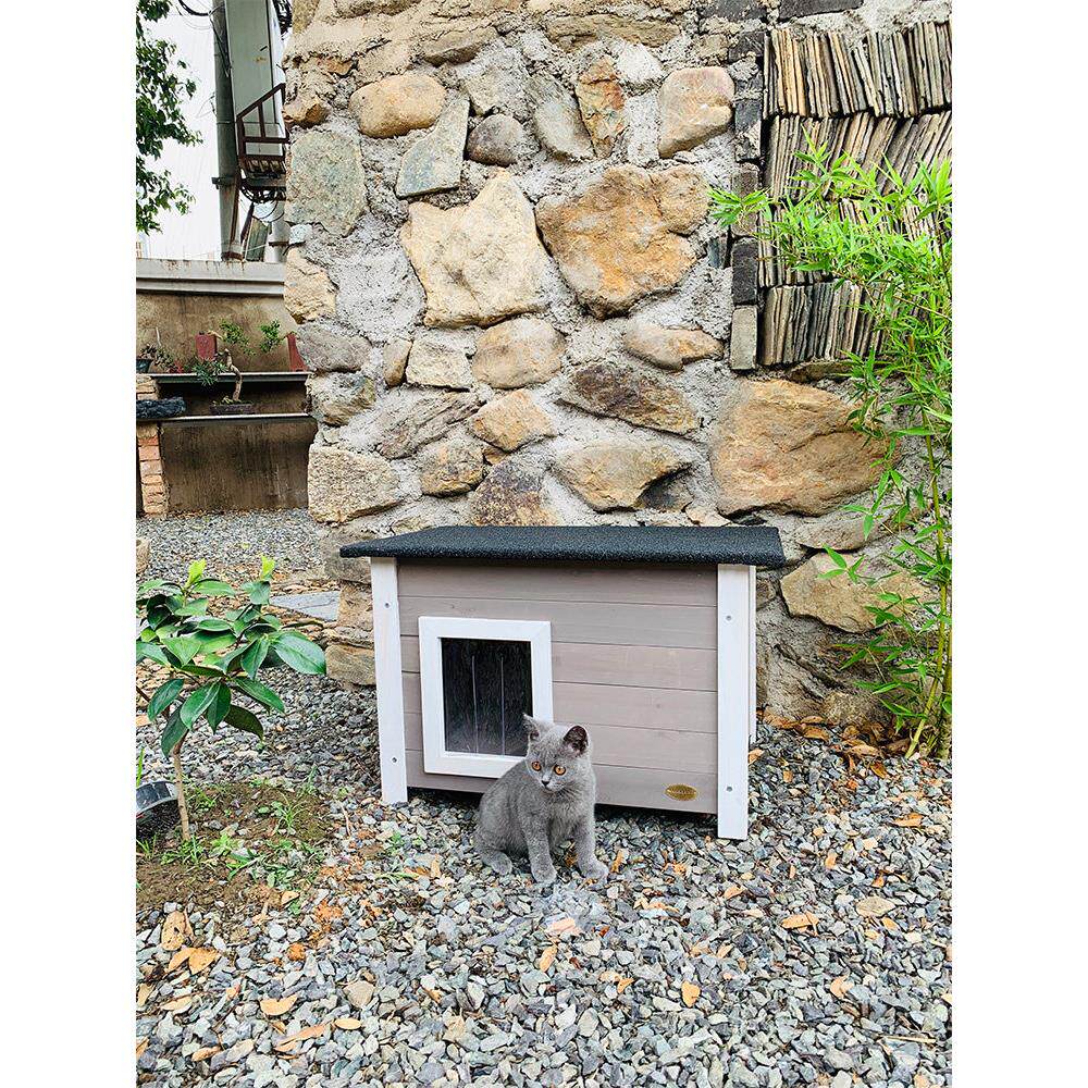 采购产品户外猫屋，户外猫窝，防雨和防寒猫笼，流浪猫舍，室内和