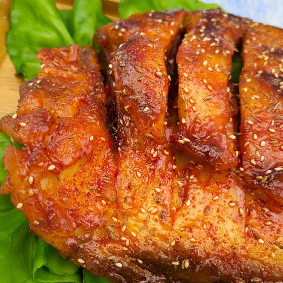 仿真烤羊排模型烤羊腿烤串假样展示食品模型菜馍烤箱集成灶烤全羊