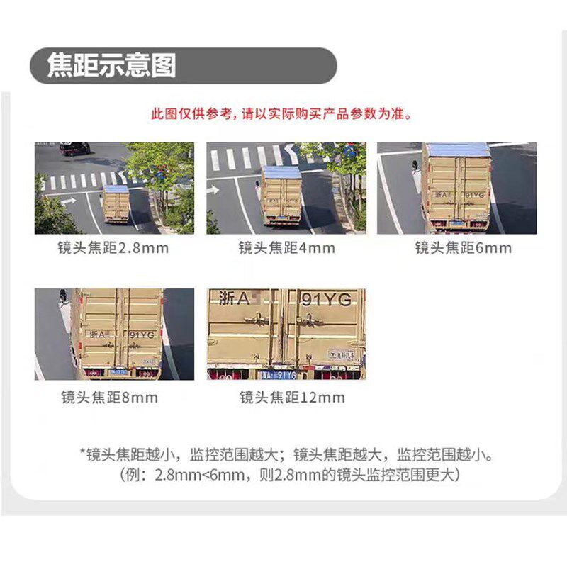 500万POE供电网络摄像头数字高清夜视全彩手机远程监控家用室内外