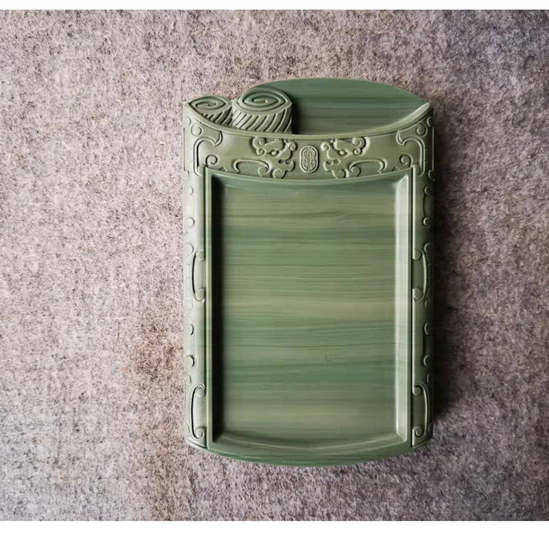 砚台绿松花石砚书卷砚台磨墨实用御砚堂禅砚单打行囊砚好用实用砚,文具电教/文化用品/商务用品,砚台,淘宝优惠券,粉丝福利购,淘宝优惠卷