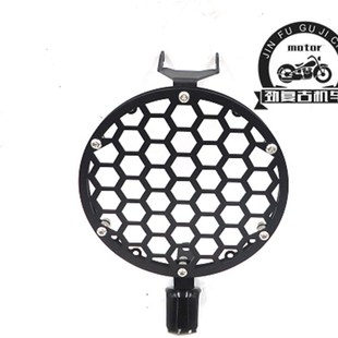 适用于CB650R大灯网罩灯网 650R改装大灯保护网罩灯罩车灯框